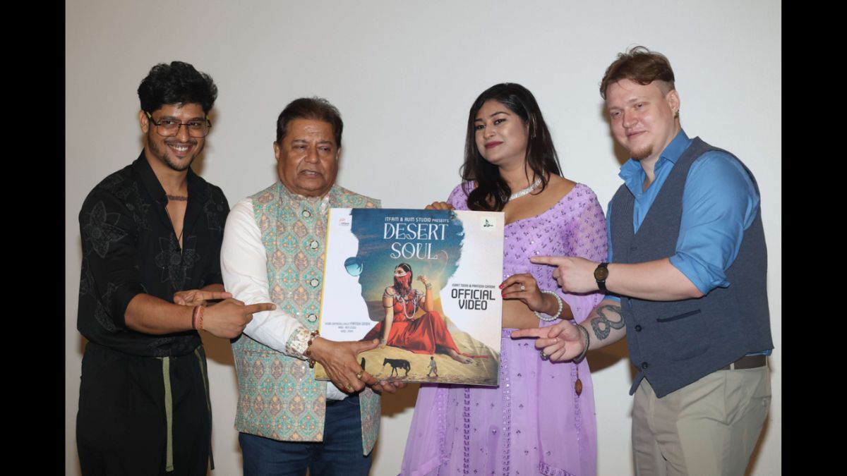 Anup Jalota launches Israt Tonni and Prateek Gandhi's new single, Desert Soul